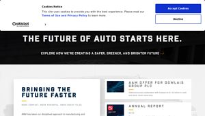 American Axle & Manufacturing | Delivering Power - tier 1 automotive manufacturer
