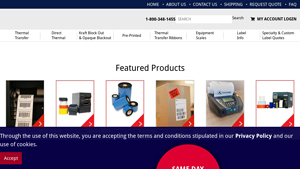 Able Label | Manufacturer and Distributer | Thermal Transfer and Direct ... - manufacturer label