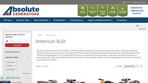 Made in USA Generators - American Built Generators - Absolute Generators - generator manufacturer