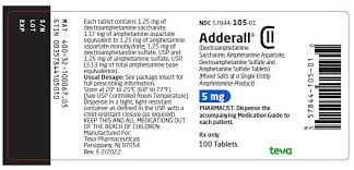 PDF - adderall manufacturer