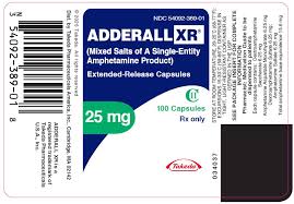 ADDERALL XR Label - Food and Drug Administration - adderall manufacturer website