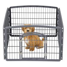 IRIS USA 4-Panel Dog Pen with Door, 60 cm Tall Foldable ... - Amazon.ca - iris 9000 manufacturer