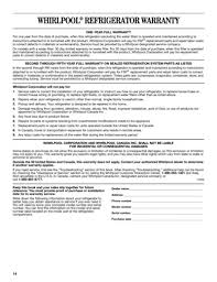 Whirlpool Appliance Warranty Guide: From Purchase To Claim Filing - whirlpool manufacturer warranty