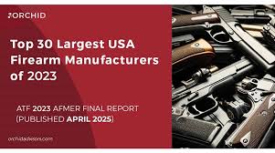 Top 10 Gunmakers—Anderson Manufacturing Returns To The List - gun manufacturer names
