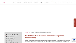 Precision Machined Components by Parts Manufacturer - Arek Solutions - machinery parts manufacturer
