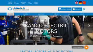 Electric Motors | Rotors - Stators - AC & DC Motors - electric motor manufacturer
