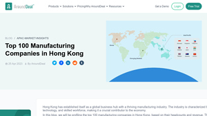 Top 100 Manufacturing Companies in Hong Kong - AroundDeal - manufacturer hon