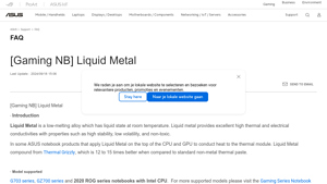 [Gaming NB] Liquid Metal | Official Support | ASUS Global - liquid metal custom laptop manufacturer