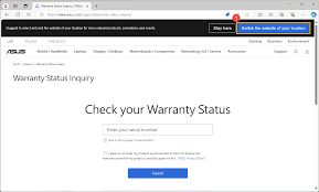 Warranty Status Inquiry | Official Support | ASUS USA - manufacturer warranty