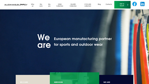 Sportswear, outdoor clothing manufacturer in Europe | Audimas Supply - sportswear clothing manufacturer