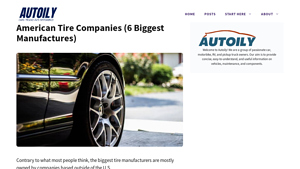 American Tire Companies (6 Biggest Manufactures) - Autoily - largest tire manufacturer