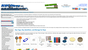 Wholesale Keychains, Novelty Key Chains, Split Key Rings and Key Blanks ... - keychain manufacturer