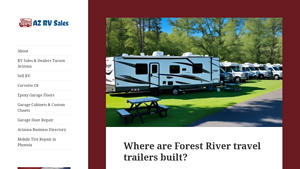 Where are Forest River travel trailers built? - azrvsales.com - forest river motorhomes manufacturer