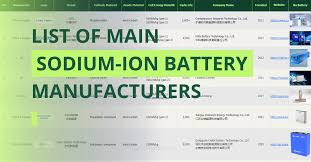 Battery Company List - Battery-Tech Network - battery manufacturer