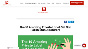 The 10 Amazing Private Label Gel Nail Polish Manufacturers - gel polish manufacturer