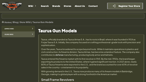 All Taurus Pistols and Revolvers Models List [Complete Guide] - taurus manufacturer