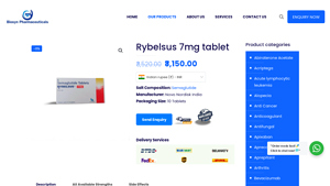 Rybelsus Semaglutide 7mg tablet price and cost in india - rybelsus manufacturer