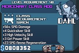 Class Mods - Borderlands Modding Resource - Wikidot - bl1 manufacturer effects