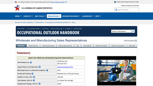 Wholesale and Manufacturing Sales Representatives - manufacturer representative jobs