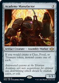 magic the gathering - Does Academy Manufactor's ability trigger on ... - academy manufacturer mtg
