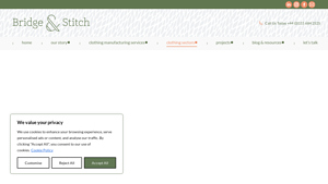 Sportswear Clothing Manufacturer - Bridge & Stitch - sportswear clothing manufacturer