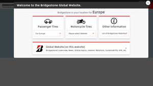 Bridgestone Global Website - largest tire manufacturer
