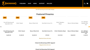Browning North America - Firearms and Outdoor Gear - shotgun manufacturer