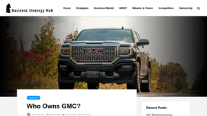 Who Owns GMC? | Business Strategy Hub - gmc manufacturer