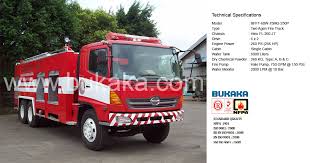 Firefighting Vehicle - PT BUKAKA TEKNIK UTAMA Tbk - firefighter truck manufacturer