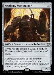 Academy Manufactor - MTG Card strategies, Decks and Similars - BurnMana - academy manufacturer mtg