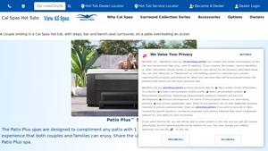 Spas, Hot Tubs & Swim Spas for Sale | Calspas.com - spa manufacturer