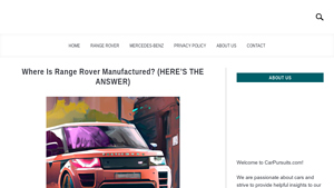 Where Is Range Rover Manufactured? (HERE'S THE ANSWER) - range rover car manufacturer