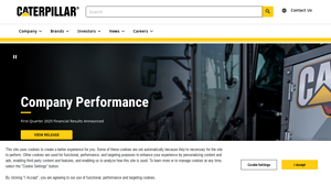 Caterpillar | Caterpillar Inc - manufacturer websites