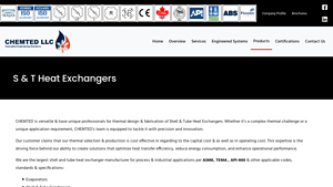 S & T Heat Exchangers - CHEMTED LLC - heat exchanger manufacturer