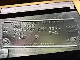 VIN Decoder - Chevrolet Forum - Chevy Enthusiasts Forums - chevrolet manufacturer