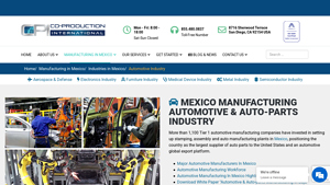 Mexico Manufacturing Automotive & Auto-Parts Industry - tier 1 automotive manufacturer