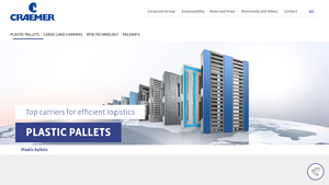 High quality plastic pallets - Craemer - plastic pallet manufacturer