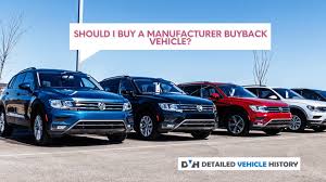 The Maze of Manufacturer Buyback Titles - CTHM Law - manufacturer buyback