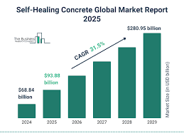 Global Self Healing Concrete Market Companies - largest manufacturer of self healing concrete