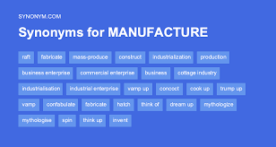 MANUFACTURE Definition & Meaning - Dictionary.com - manufacturer synonym