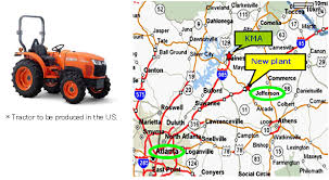 Where is Kubota Tractors Built - kubota manufacturer