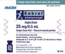 Enbrel (etanercept) FDA Approval History - Drugs.com - enbrel manufacturer