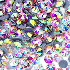 Novani Crystal AB Rhinestones 1440pcs Flat Back Round Rhinestone Style - novani crystal manufacturer