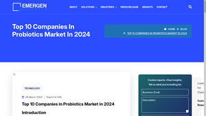 Top 10 Probiotics Companies in 2024 Shaping Global Industry Trends - probiotics manufacturer