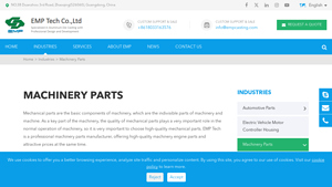 Machinery Parts Manufacturer, Die Casting Supplier | EMP Casting - machinery parts manufacturer