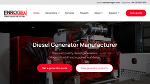 Diesel Generator Manufacturer - Enrogen Diesel Generators - generator manufacturer
