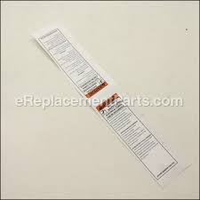 OEM Parts at eReplacementParts.com - manufacturer part number