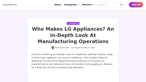 Who Makes LG Appliances? An In-Depth Look At ... - Expertbeacon - lg manufacturer