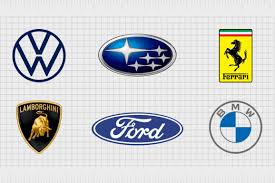 Famous car logos: Car brand logos, names, and meanings - Fabrik - car manufacturer logos