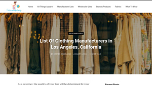 List Of Clothing Manufacturers in Los Angeles, California - los angeles clothing manufacturer